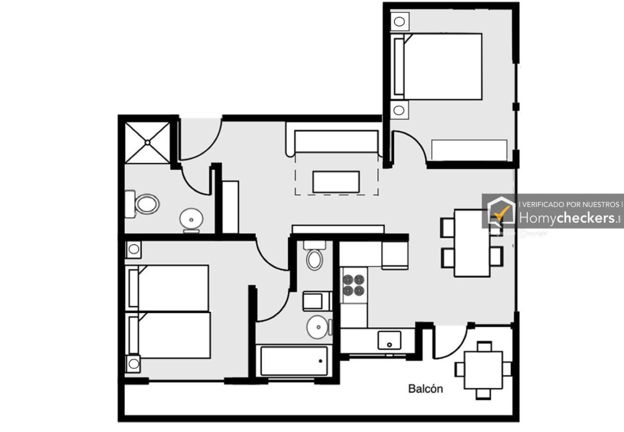 Cozy Apartamento Centro توريمولينوس المظهر الخارجي الصورة